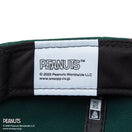 9FORTY A-Frame PEANUTS ピーナッツ スヌーピー ホワイト/ダークグリーン