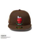 59FIFTY PEANUTS ピーナッツ スヌーピー ウッドストック ピンズ ウォルナット
