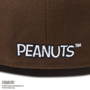 59FIFTY PEANUTS ピーナッツ スヌーピー ウッドストック ピンズ ウォルナット