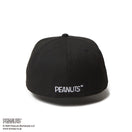 59FIFTY PEANUTS ピーナッツ スヌーピー ウッドストック ピンズ ブラック