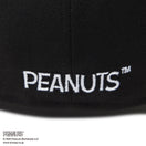 59FIFTY PEANUTS ピーナッツ スヌーピー ウッドストック ピンズ ブラック
