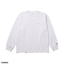 長袖 オーバーサイズド コットン Tシャツ たべっ子どうぶつ ギンビス ホワイト