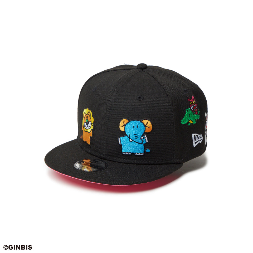 Youth 9FIFTY たべっ子どうぶつ オールオーバー ブラック