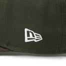 Youth 9FIFTY Powered by GORO NAKATSUGAWA（min-nano）オークランド・アスレチックス ダークシーウィード ブラウンバイザー
