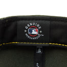 Youth 9FIFTY Powered by GORO NAKATSUGAWA（min-nano）オークランド・アスレチックス ダークシーウィード ブラウンバイザー