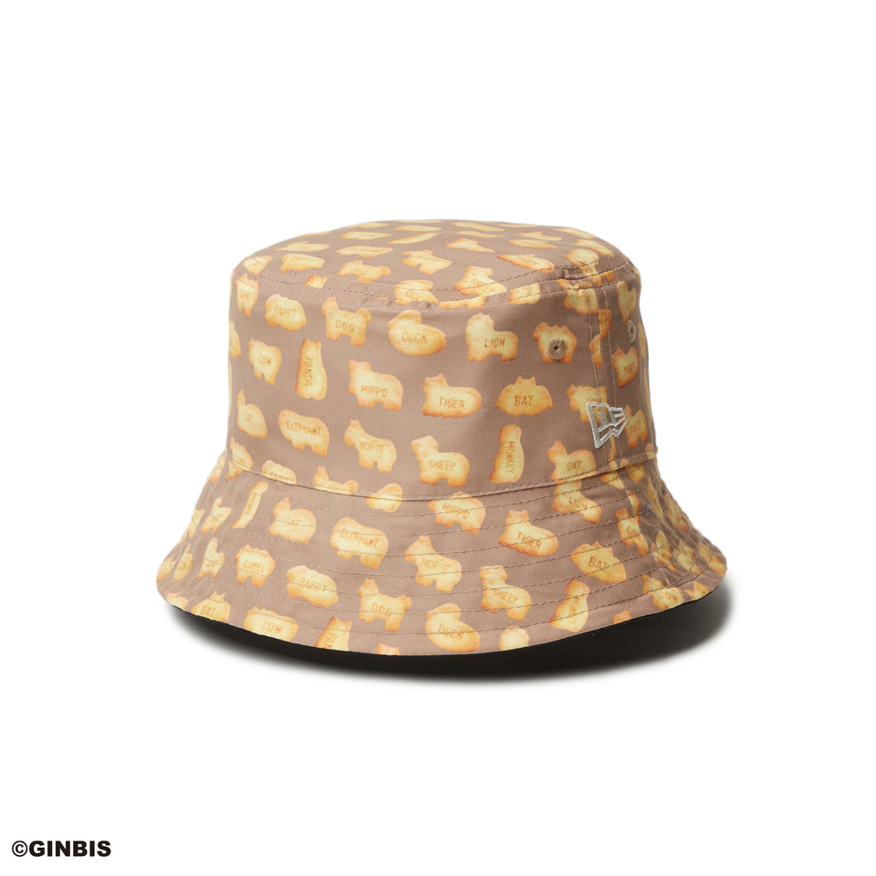 Kid's バケット01 たべっ子どうぶつ ビスケット ブラック/カーキ
