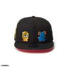9FIFTY たべっ子どうぶつ オールオーバー ブラック