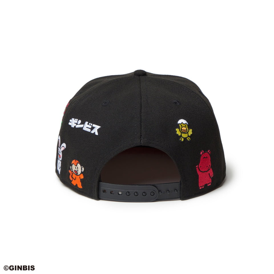 9FIFTY たべっ子どうぶつ オールオーバー ブラック