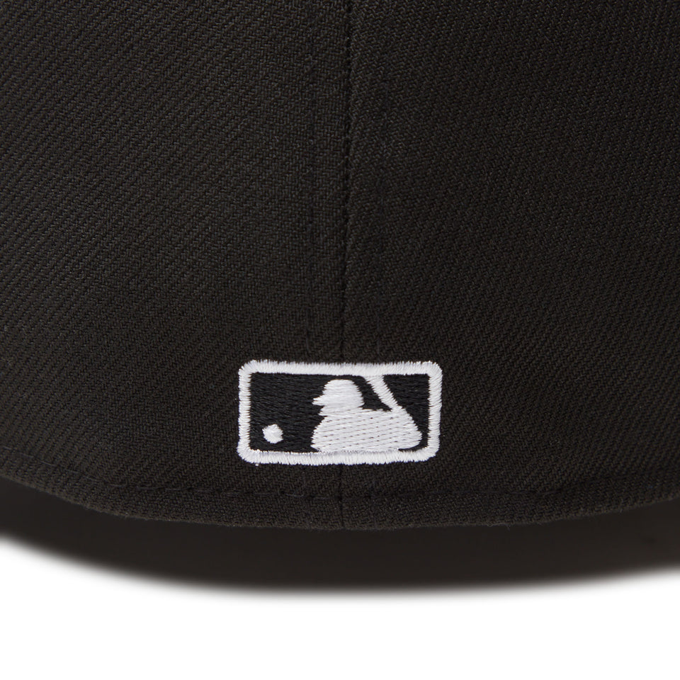 59FIFTY Powered by GORO NAKATSUGAWA（min-nano）ロサンゼルス・ドジャース ブラック ライトロイヤルバイザー