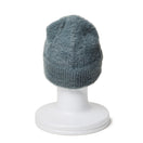 ベーシック カフニット Fluffy and Soft シャギー グレー