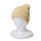 ベーシック カフニット Fluffy and Soft シャギー クリーム