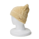 ベーシック カフニット Fluffy and Soft シャギー クリーム