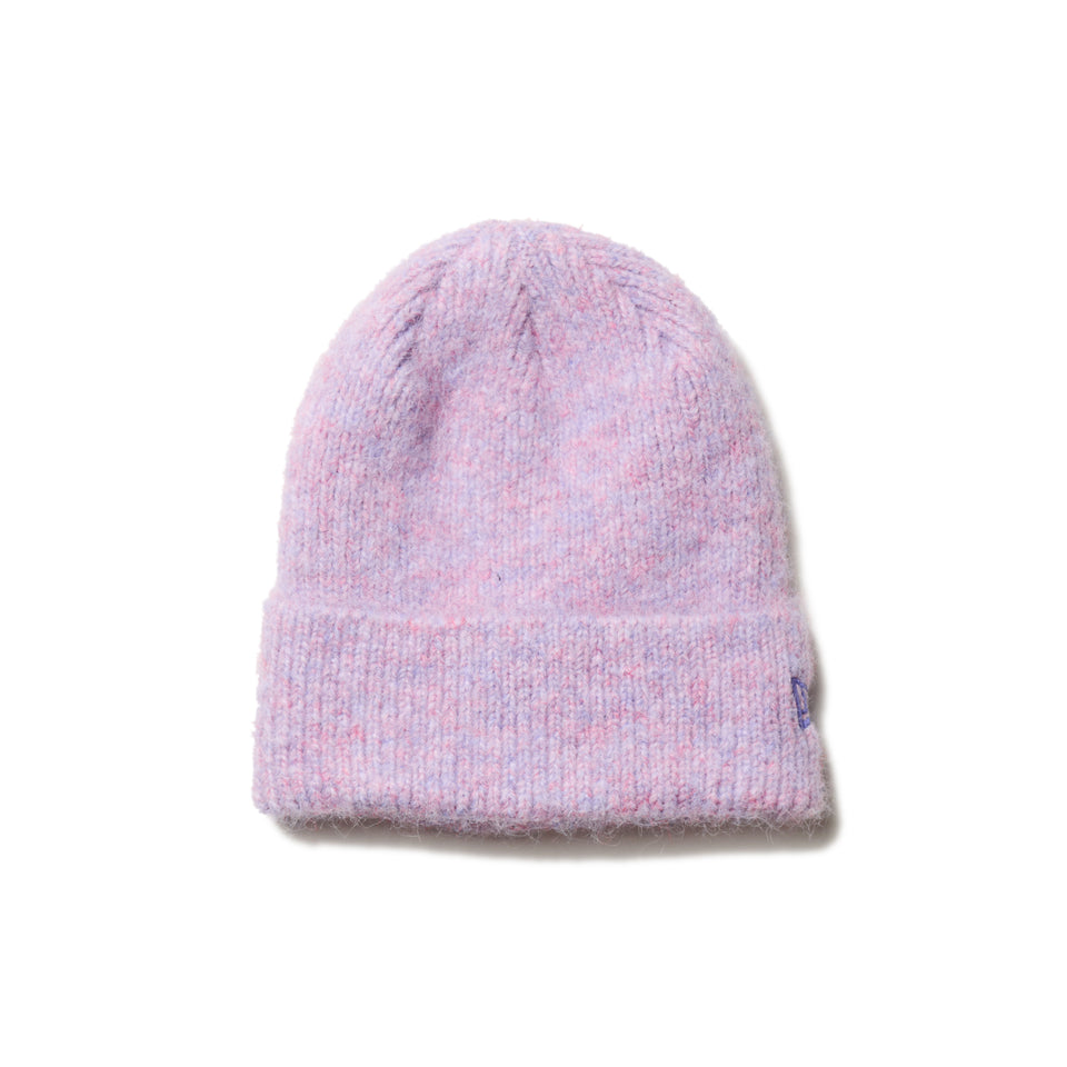 ベーシック カフニット Fluffy and Soft アルパカ パープル