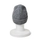 ベーシック カフニット Fluffy and Soft アルパカ グレー
