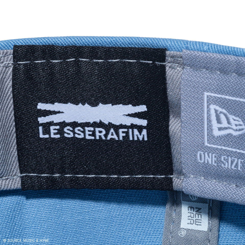 9FORTY LE SSERAFIM FEARNOT スカイブルー