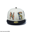 59FIFTY KEIICHI TANAAMI 田名網敬一 クロームホワイト ブラックバイザー