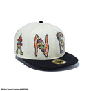 59FIFTY KEIICHI TANAAMI 田名網敬一 クロームホワイト ブラックバイザー