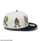 59FIFTY KEIICHI TANAAMI 田名網敬一 クロームホワイト ブラックバイザー