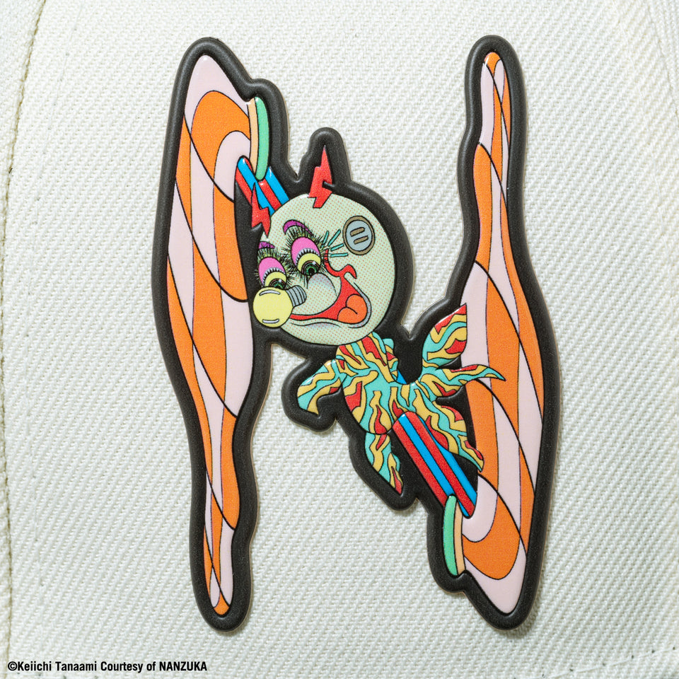 59FIFTY KEIICHI TANAAMI 田名網敬一 クロームホワイト ブラックバイザー