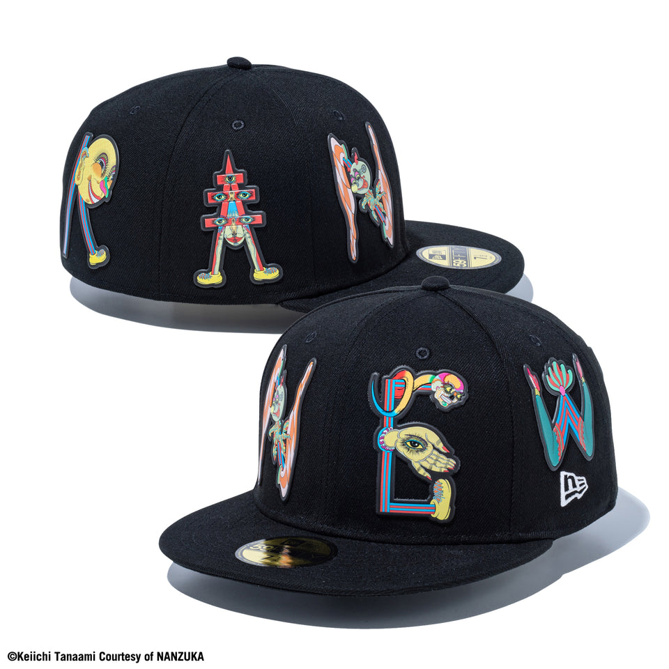 59FIFTY KEIICHI TANAAMI 田名網敬一 ブラック
