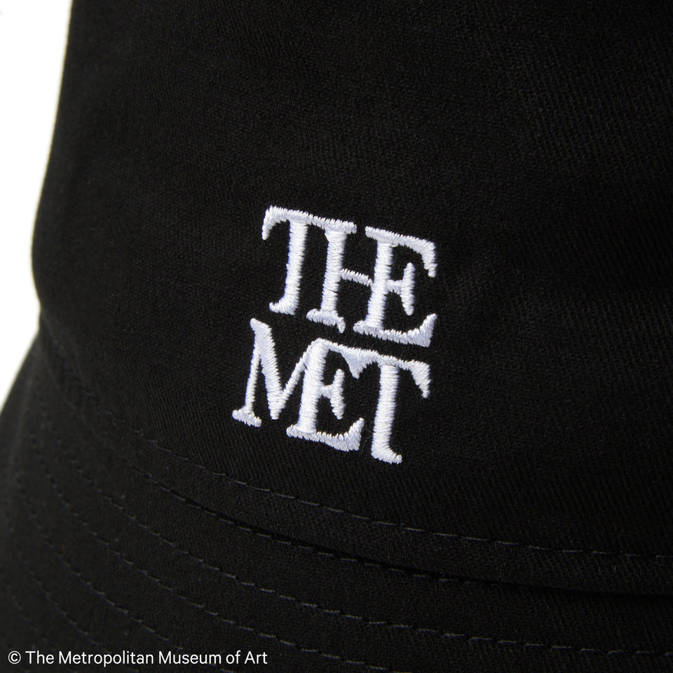 バケット01 セーラーブリム The Met ミニロゴ ブラック