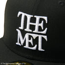 59FIFTY The Met ライニングアート ブラック/ホワイト