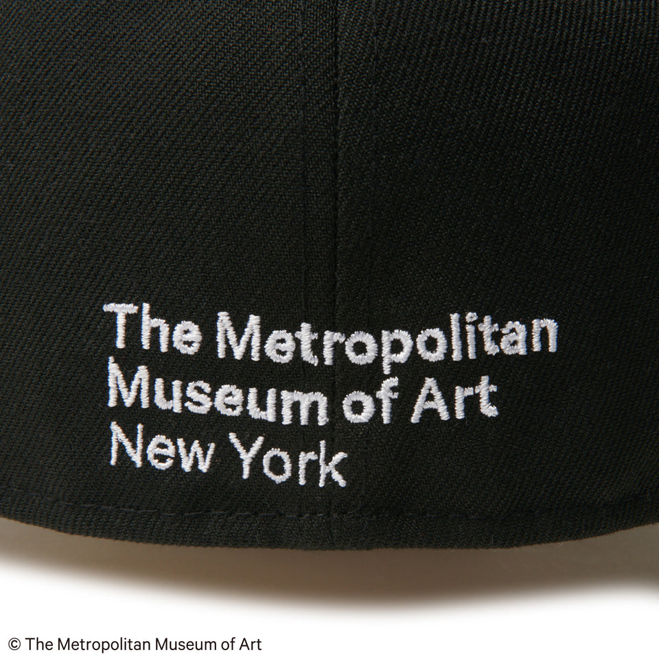 59FIFTY The Met ライニングアート ブラック/ホワイト