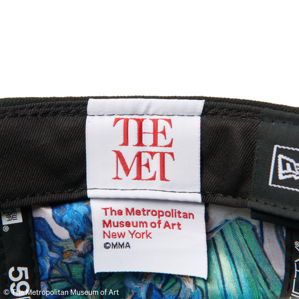 59FIFTY The Met ライニングアート ブラック/ホワイト