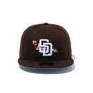 59FIFTY Sakura Pack サンディエゴ・パドレス バーントウッド