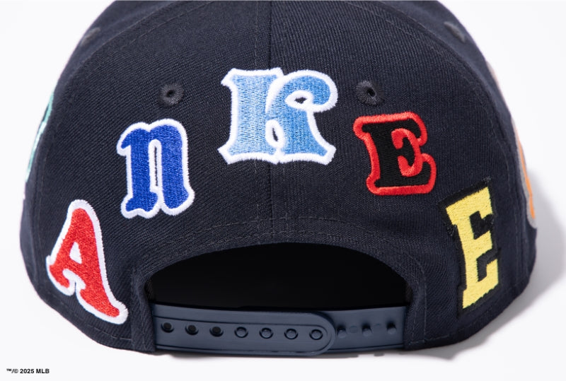 RC 9FIFTY ©SAINT Mxxxxxx × MLB ニューヨーク・ヤンキース ネイビー