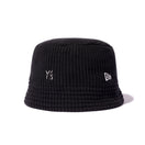 ニットバケット Y's SS25 アウトラインロゴ ブラック