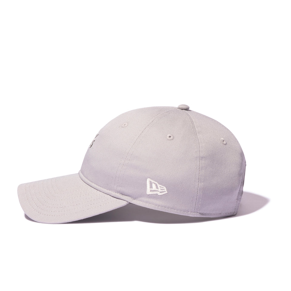 9TWENTY ロングバイザー Y's SS25 アウトラインロゴ グレー