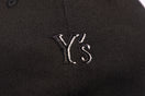 9TWENTY ロングバイザー Y's SS25 アウトラインロゴ ブラック