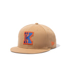 9FIFTY KAMAITACHI かまいたち カレッジロゴ カーキ
