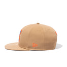 9FIFTY KAMAITACHI かまいたち カレッジロゴ カーキ