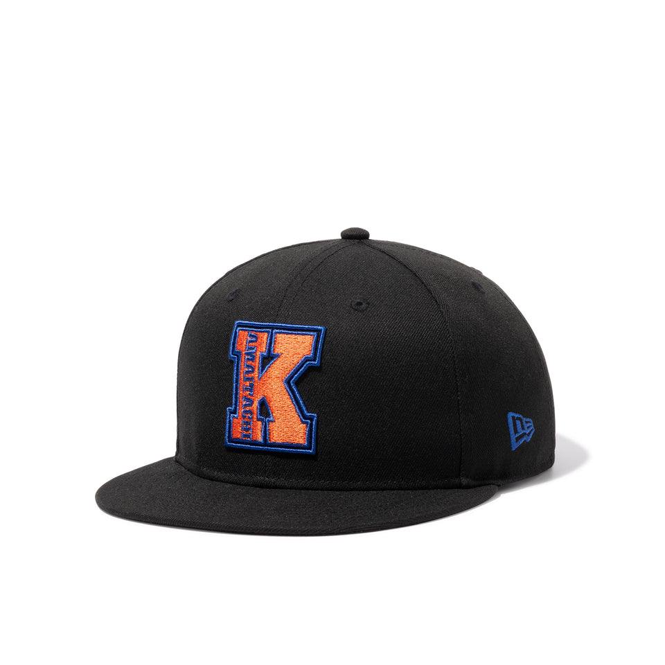 9FIFTY KAMAITACHI かまいたち カレッジロゴ ブラック
