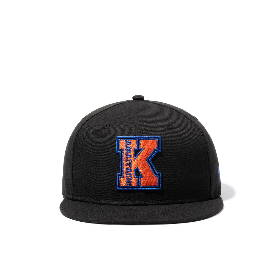 9FIFTY KAMAITACHI かまいたち カレッジロゴ ブラック