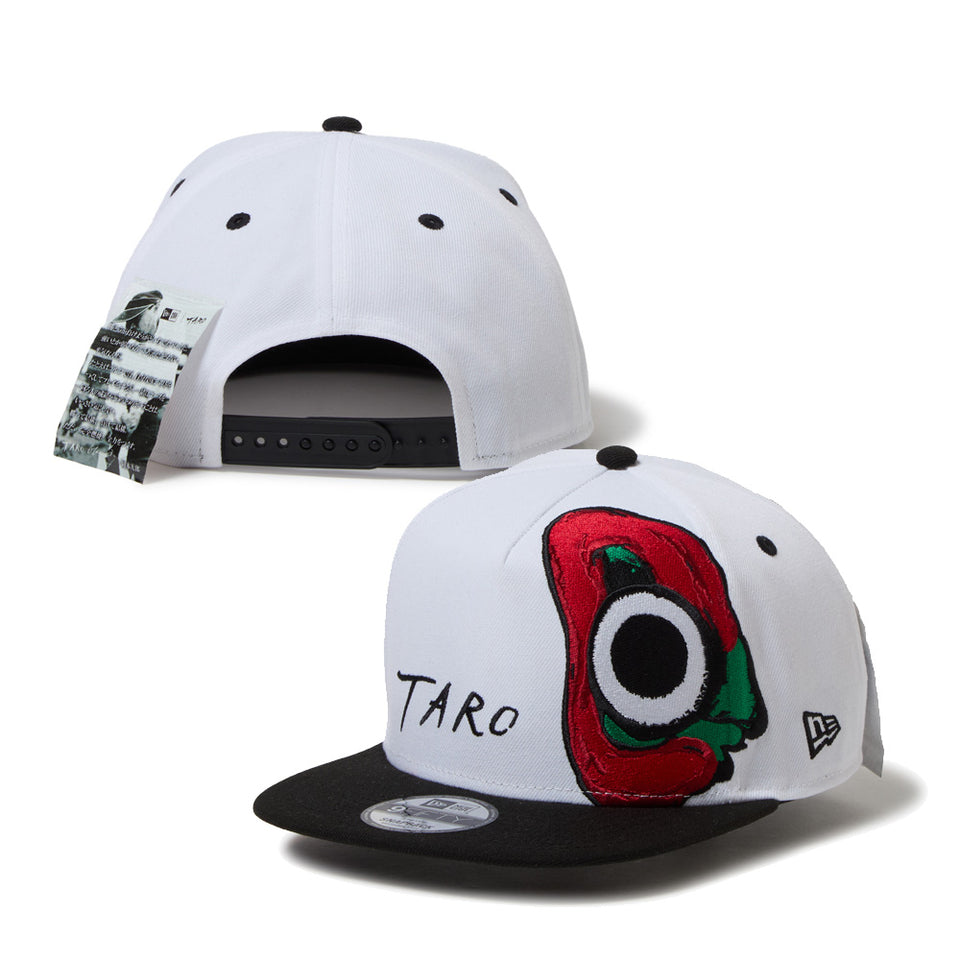 9FIFTY A-Frame TARO OKAMOTO 岡本太郎 にらめっこ ホワイト/ブラック | ゴルフ
