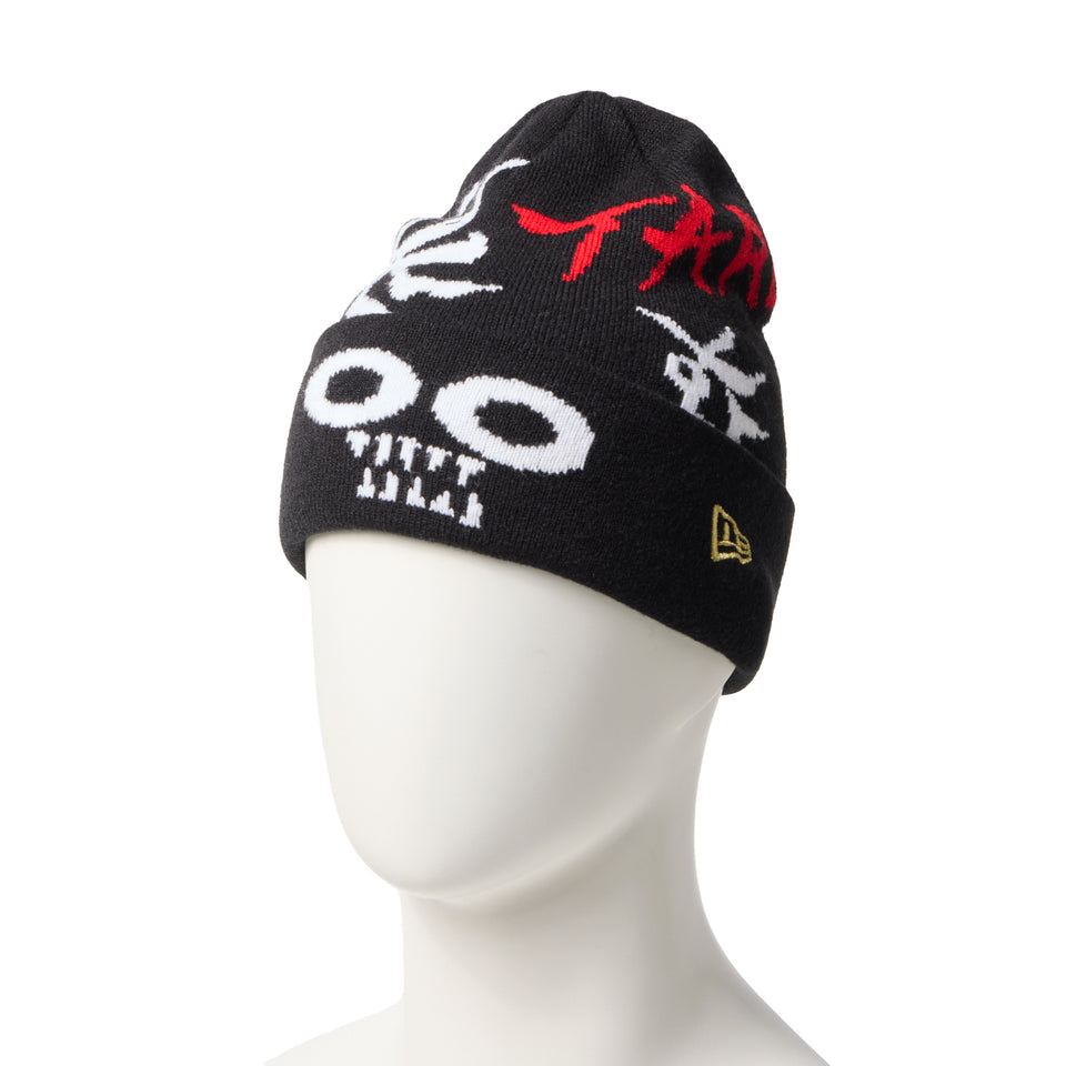 ベーシック カフニット TARO OKAMOTO 岡本太郎 ブラック | NEW ERA ニューエラ公式オンラインストア