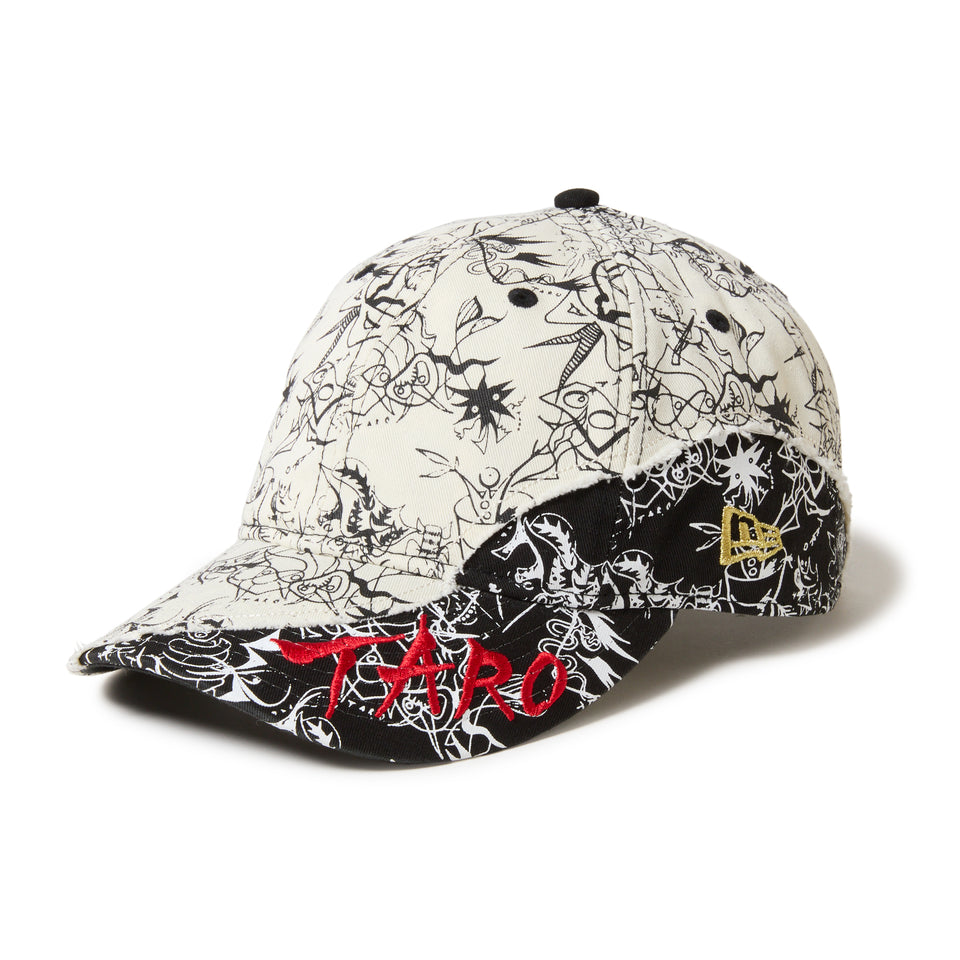 9THIRTY TARO OKAMOTO 岡本太郎 バイザー クロームホワイト/ブラック | NEW ERA ニューエラ公式オンラインストア