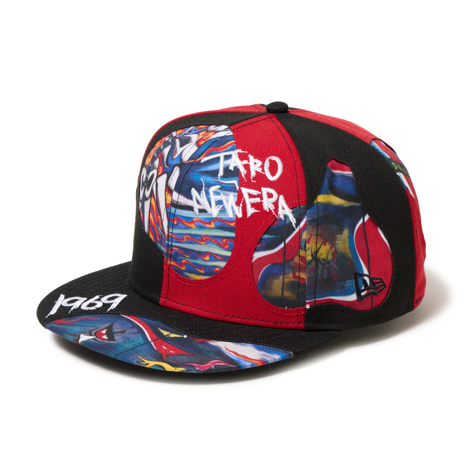 59FIFTY TARO OKAMOTO 岡本太郎 明日の神話 ブラック/スカーレット | NEW ERA ニューエラ公式オンラインストア