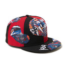 59FIFTY TARO OKAMOTO 岡本太郎 明日の神話 ブラック/スカーレット | NEW ERA ニューエラ公式オンラインストア