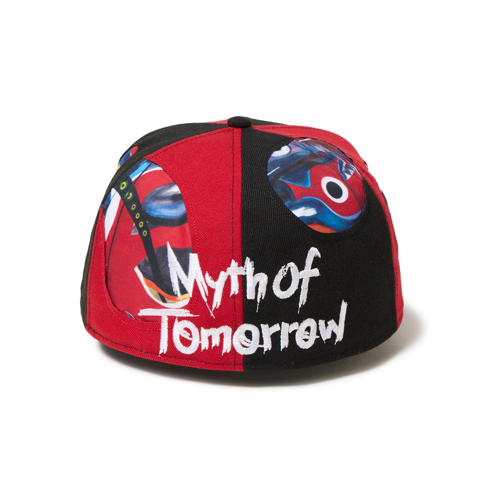59FIFTY TARO OKAMOTO 岡本太郎 明日の神話 ブラック/スカーレット | NEW ERA ニューエラ公式オンラインストア