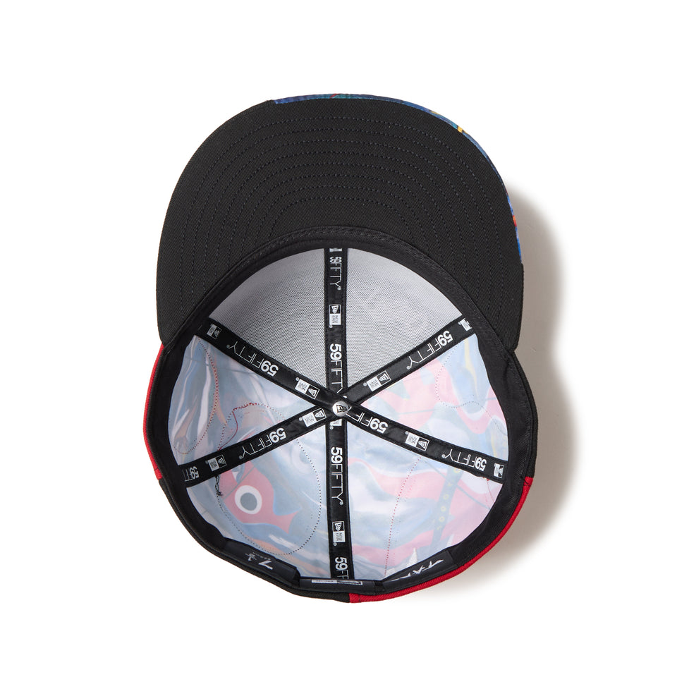 59FIFTY TARO OKAMOTO 岡本太郎 明日の神話 ブラック/スカーレット | NEW ERA ニューエラ公式オンラインストア