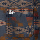 長袖 オーバーサイズド シャツ Pendleton ネイビー