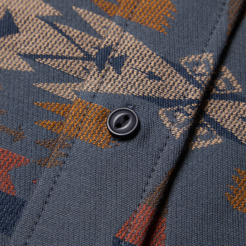 長袖 オーバーサイズド シャツ Pendleton ネイビー