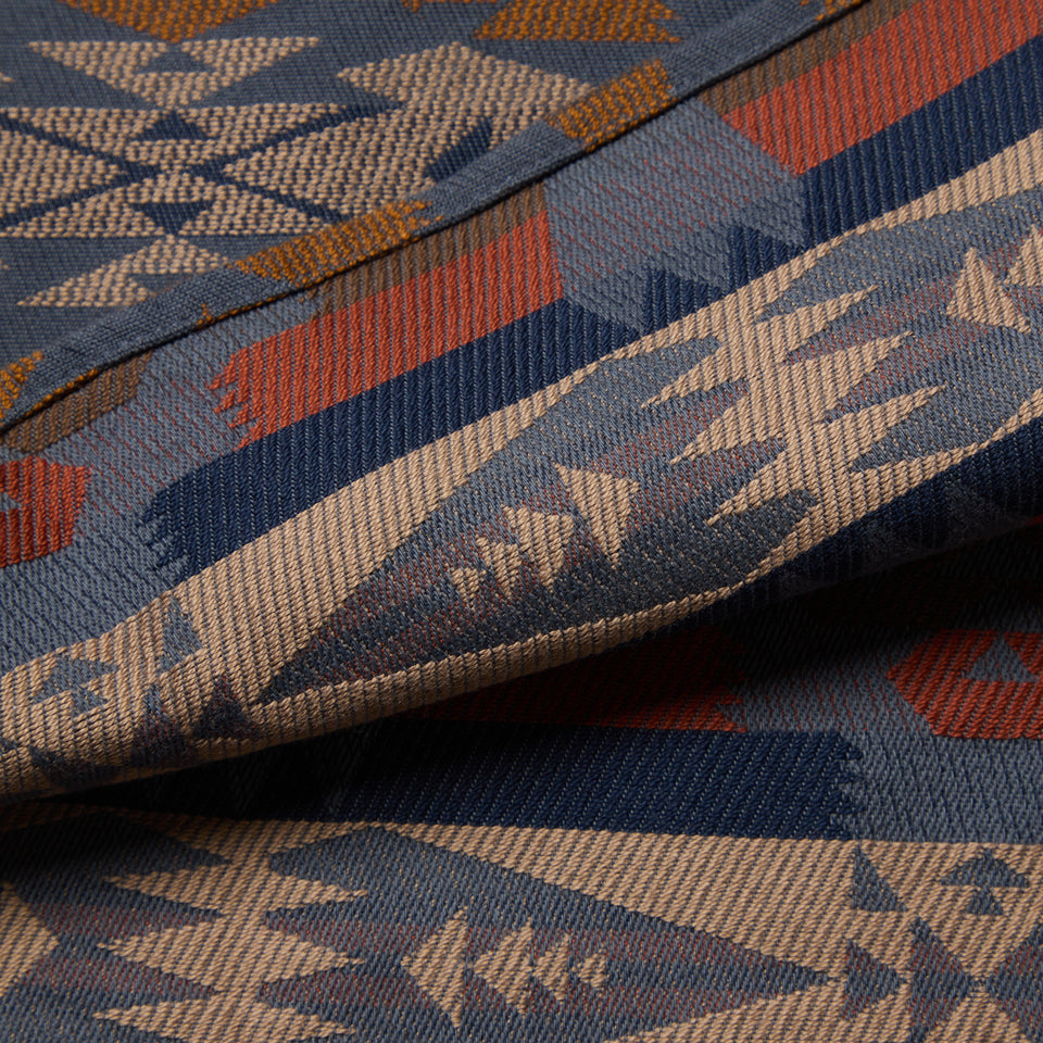 長袖 オーバーサイズド シャツ Pendleton ネイビー