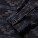 長袖 オーバーサイズド シャツ Pendleton ブラック
