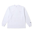 長袖 オーバーサイズド コットン Tシャツ TARO OKAMOTO 岡本太郎 太陽の塔 ホワイト | NEW ERA ニューエラ公式オンラインストア