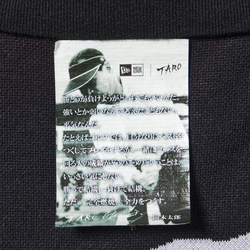 長袖 ニット ポロシャツ TARO OKAMOTO 岡本太郎 ブラック | ゴルフ | NEW ERA ニューエラ公式オンラインストア
